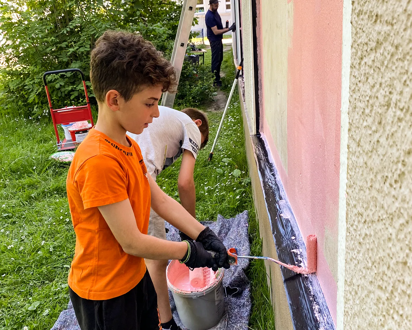 Graffiti-Projekt an der Emil von Behring Schule