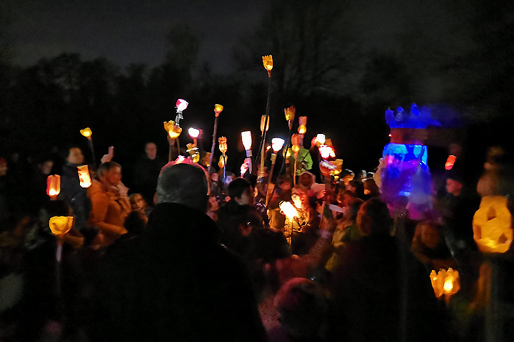 Lichterfest am Teilstandort der Emil-von-Behring-Schule