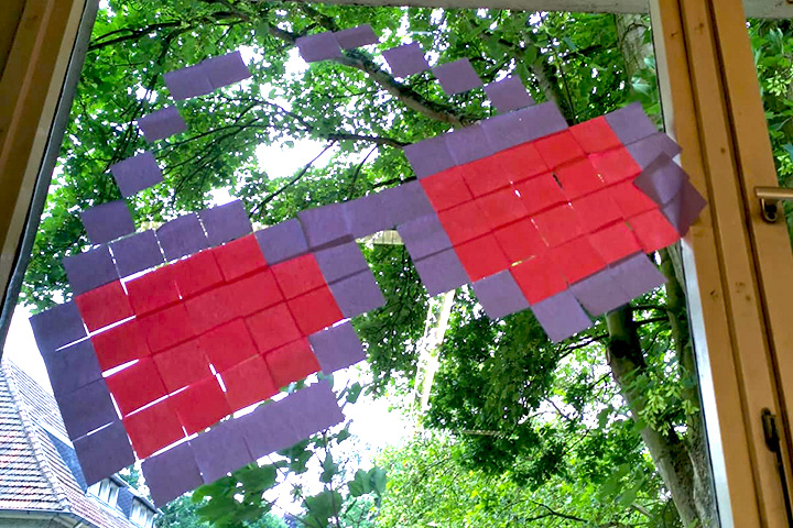 Pixelart im Kunstunterricht