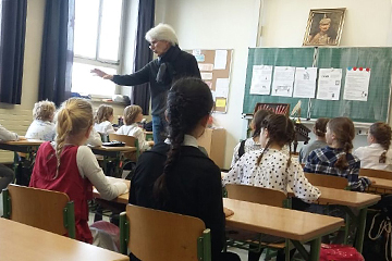 Schule um 1900