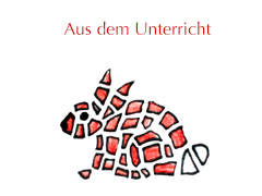 Aus dem Unterricht