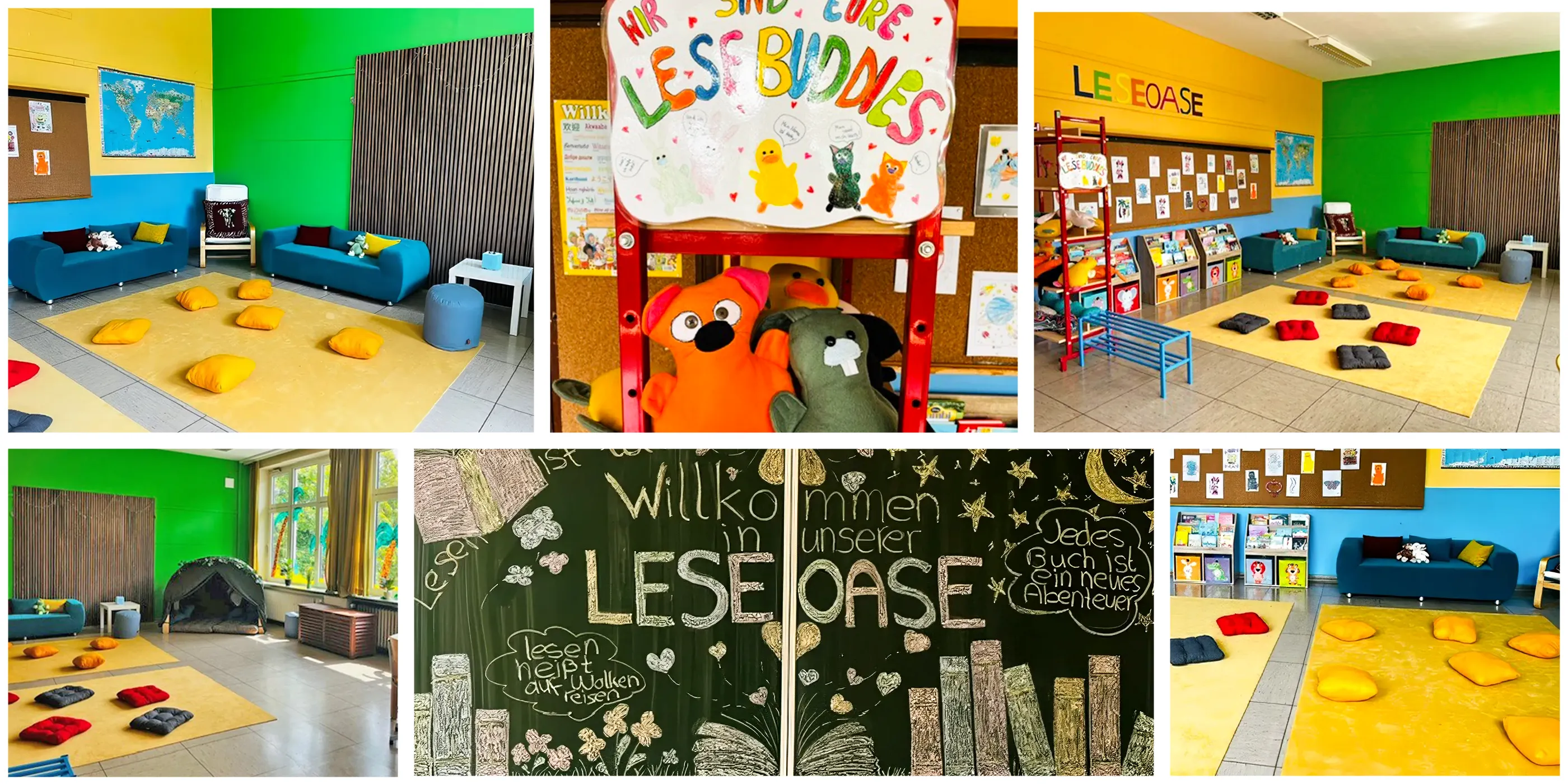 Leseecke in der OGS