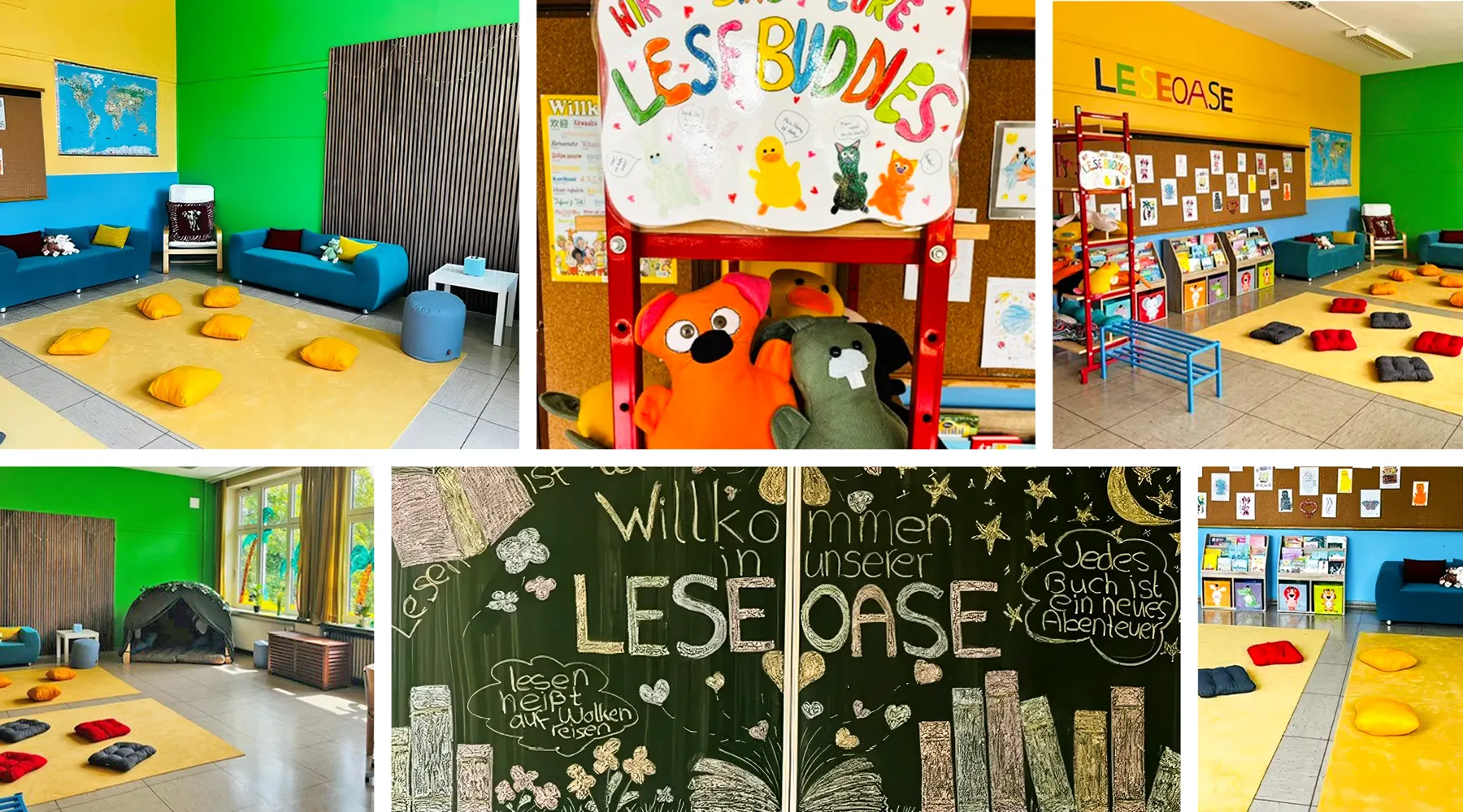 Leseecke in der OGS