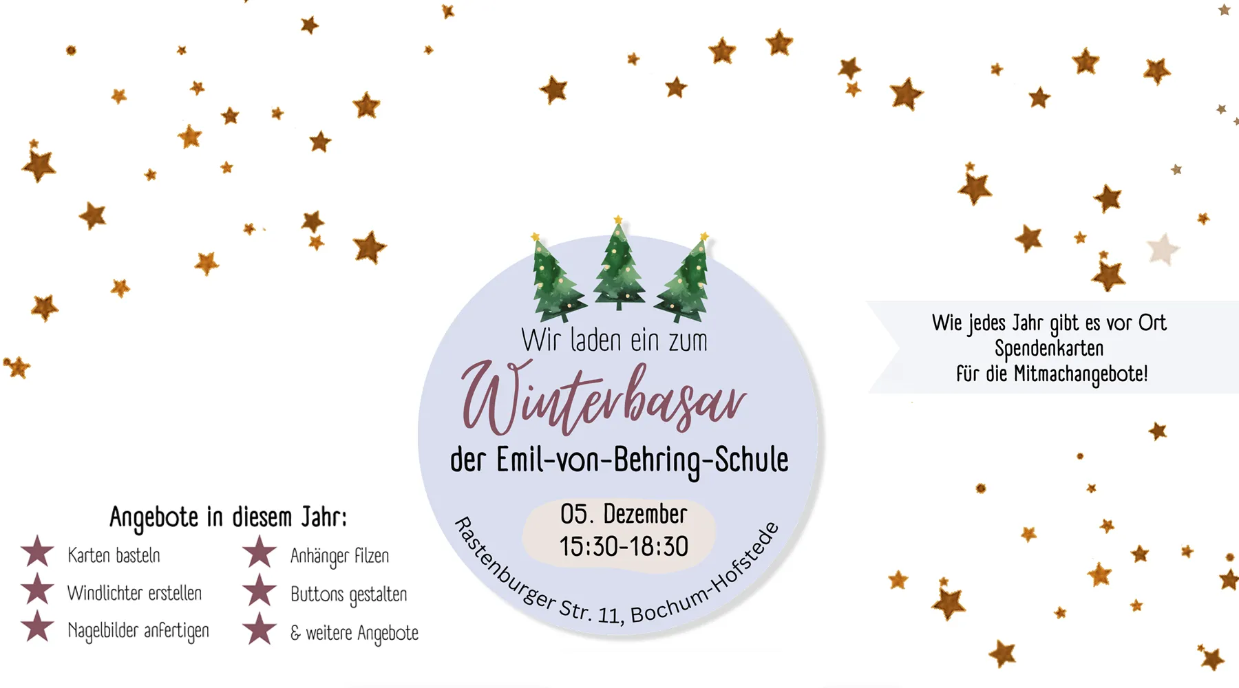 Patenkinder der Emil-von-Behring-Schule in Bochum Hofstede